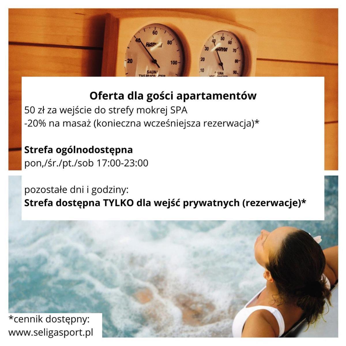 Seliga Sport Apartments & Spa Lesznowola  Buitenkant foto